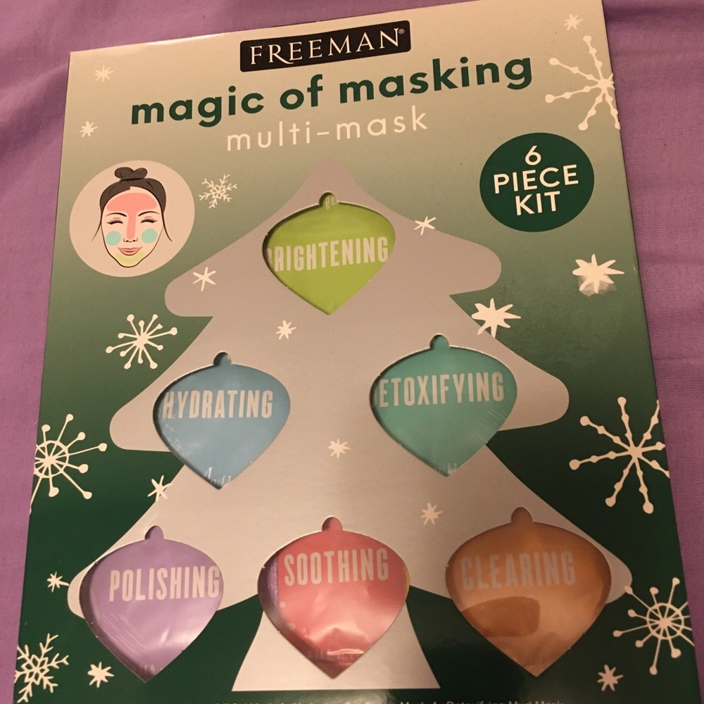 Freeman 6 piece face mask set